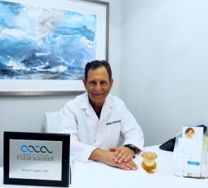 Dr. Brian Snyder at his desk