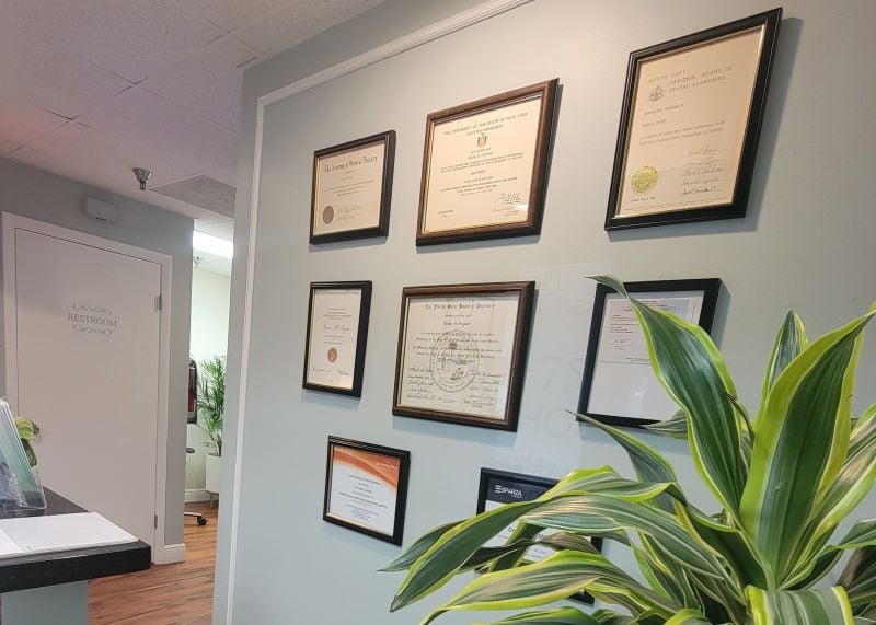 Walls with certifications
