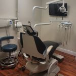 Treatment room with dentist's chair